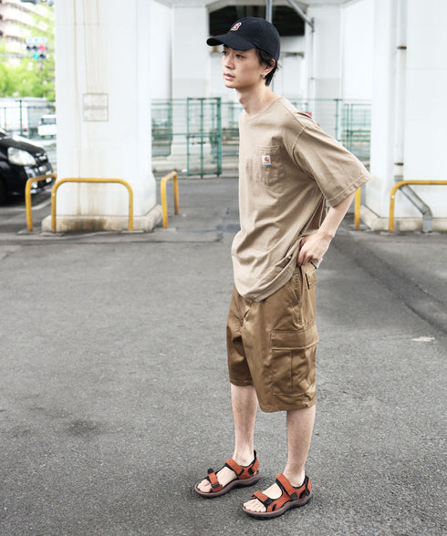 H180 / 54kg / B85 / W68 / H94 / 着用サイズ:L Desert